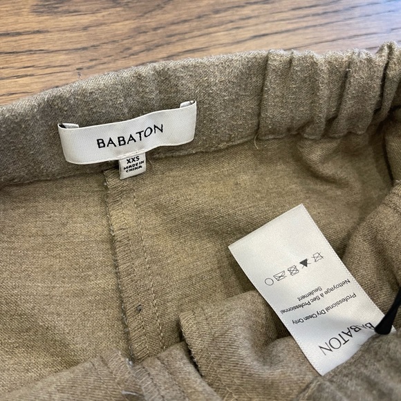 Babaton Aritzia Trousers High Rise Pants Soft XXS fits XS-S - Picture 2 of 11